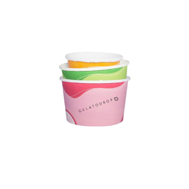 Packaging Cups Gelato Drop