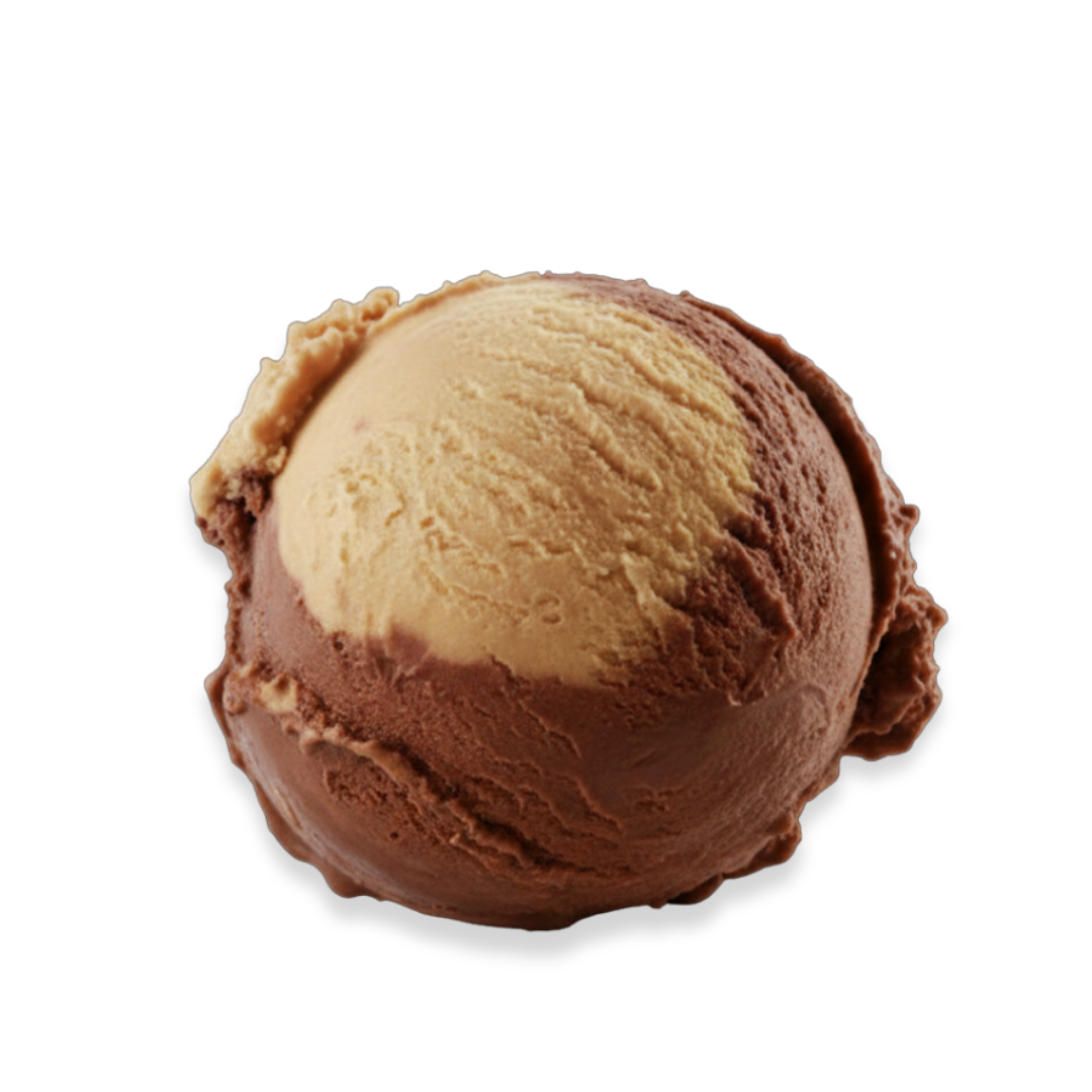 Peanut Butter & Chocolate Hazelnut Gelato (4.5L)