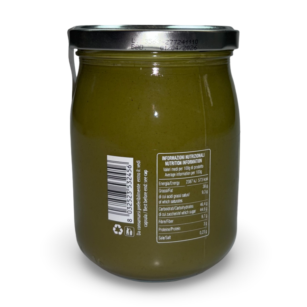 Pistachio Spread Jar Back