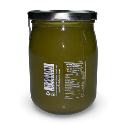 Pistachio Spread Jar Back