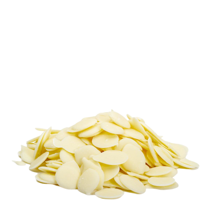 White Chocolate Buttons Scattered